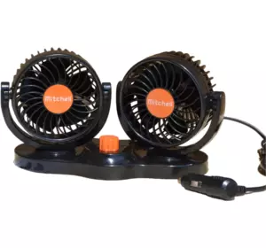 Автомобильный вентилятор от прикуривателя 24 вольта (две скорости)