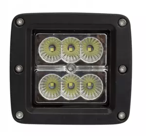 Додаткова світлодіодна LED-фара 30 Вт Квадратна (Black)