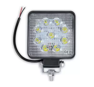 Світлодіодна LED-фара робоча 27W/27 Вт, (3 Вт*9ламп) (SLstart)