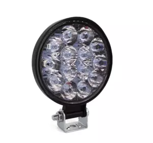 Світлодіодна LED-фара робоча 42W/60° 42 Вт.(3 Вт*14ламп) Широкий промінь