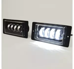 Додаткова світлодіодна LED 40 Вт фара (На ваз 2110,2115) Чіткої світлової тіневий кордоном
