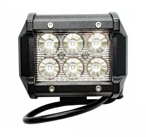 Світлодіодна LED-фара 18 Вт (світлодіоди 3w x6шт) Широкий Промінь