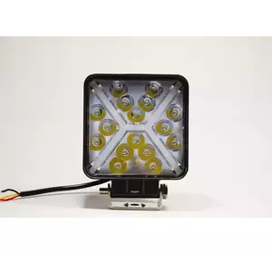 Світлодіодна LED-фара робоча 48 Вт, (3 Вт*16ламп) + Поворотник жовтий