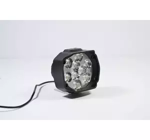 Світлодіодна LED-фара кругла робоча° 27 Вт 9діод
